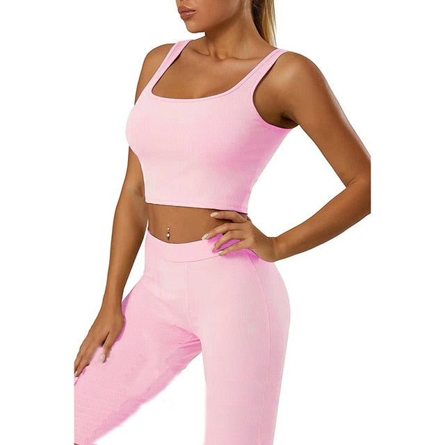 2 Piece Set Gym Active Wear