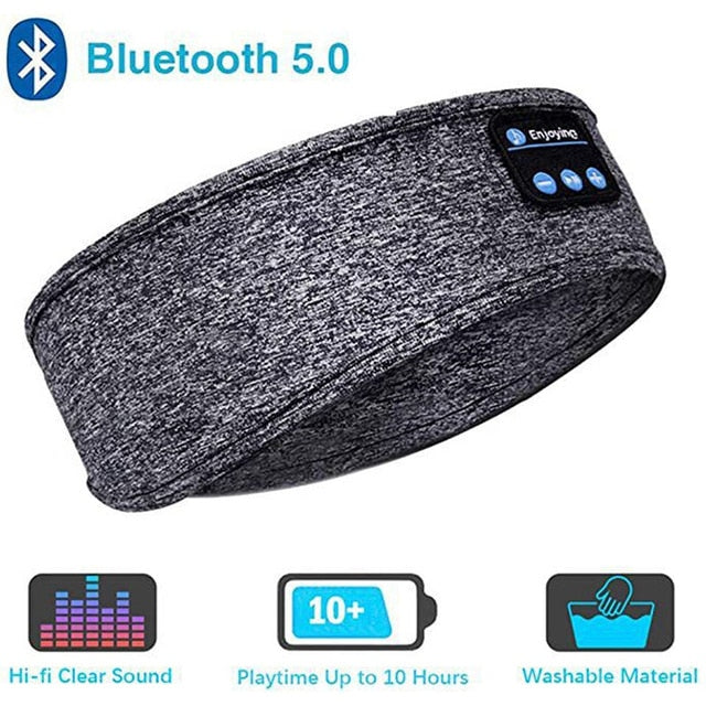 Elastic Bluetooth Headband Eye Mask